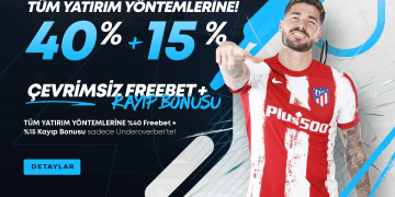 Underoverbet %40 Çevrimsiz Freebet + %15 Kayıp Bonusu underoverbet-cevrimsiz-freebet