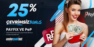 Underoverbet %25 Çevrimsiz PayFix Bonusu underoverbet-payifx