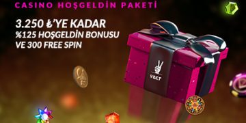 VBet %125 Casino Hoş Geldin + 300 Free Spin Bonusu vbet-casino