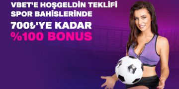 Vbet %100 Spor Hoş Geldin Bonusu vbet-spor