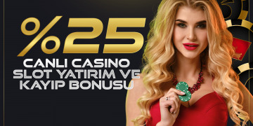 Bahsedeğer %25 Casino Yatırım / Kayıp Bonusu bahsedeger-casino-yatirim