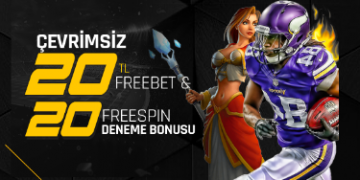Betkur Çevrimsiz 20 TL Free Bet & 20 Free Spin betkur-freebet-freespin