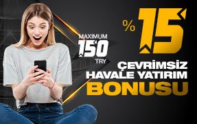 Ganobet %15 Çevrimsiz Havale Yatırım Bonusu ganobet-havale