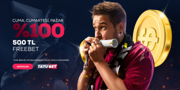 Tatubet %100 Freebet Bonusu tatubet-freebet