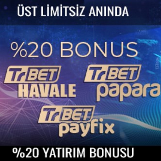 trbet 20 havale bonusu