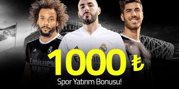Madridbet 1000 TL Spor Hoş Geldin Bonusu madridbet-spor-ilk-yatirim