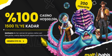 Maltbahis %100 Casino Hosgeldin Bonusu + 200 Freespin maltbahis-casino-hos-geldin