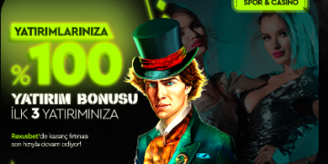 Rexusbet İlk Üç Yatırıma Özel %100 Bonus rexus-yatirim