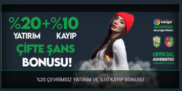 Betwoon %20 Çevrimsiz Yatırım + %10 Kayıp Bonusu betwoon-yatirim