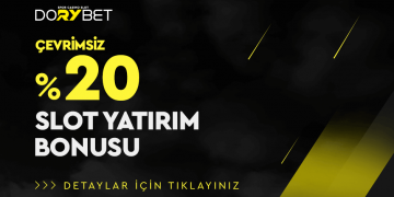 Dorybet %20 Çevrimsiz Slot Yatırım Bonusu dorybet-slot