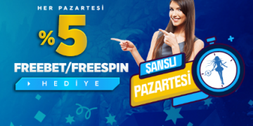 Betarina Her Pazartesi %5 Freebet Bonusu betarina-freebet-pazartesi