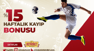 Retrobet Haftalık %15 Kayıp Bonusu retrobet-kayip