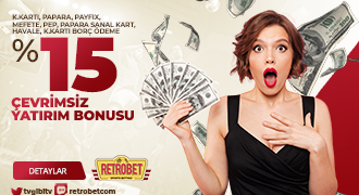 Retrobet %15 Çevrimsiz Yatırım Bonusu retrobet-yatirim