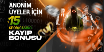 Anonimbet %15 Spor / Casino Kayıp Bonusu anonimbet-kayip-bonusu