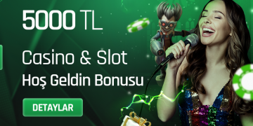 Tarafbet 5000TL Canlı Casino / Slot Hoş Geldin Bonusu tarafbet-casino-hosgeldin