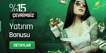 Tarafbet %15 Çevrimsiz Yatırım Bonusu tarafbet-cevrimsiz-yatirim