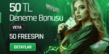 Tarafbet 50 TL Deneme Bonusu veya 50 Free Spin tarafbet-deneme-bonusu