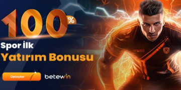 Betewin 100% Spor İlk Yatırım Bonusu betewin spor ilk yatirim